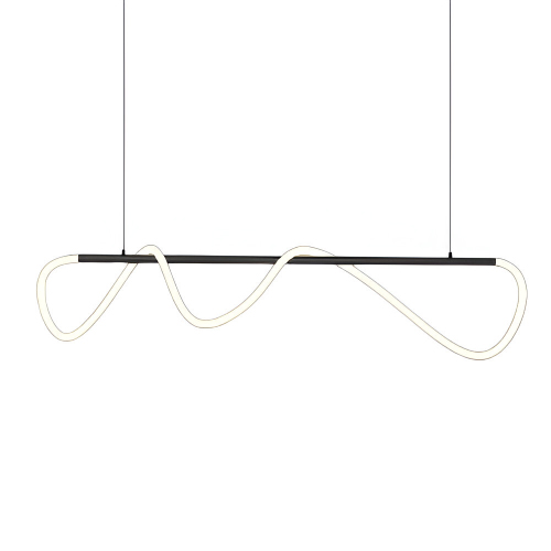 COLGANTE SNAKE 120 CM MANGUERA 3M CALIDO 3000K NEGRO